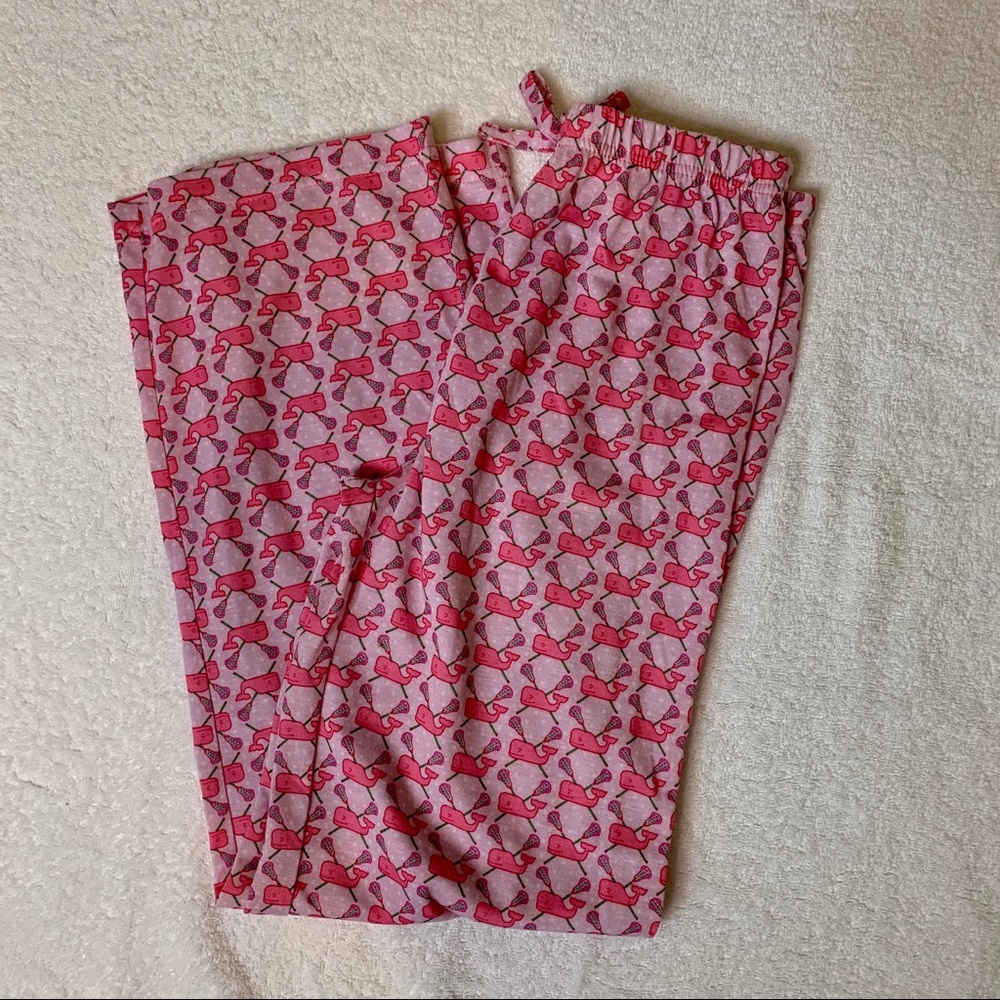 NWOT Vineyard Vines Pajama Pants L (girls size)